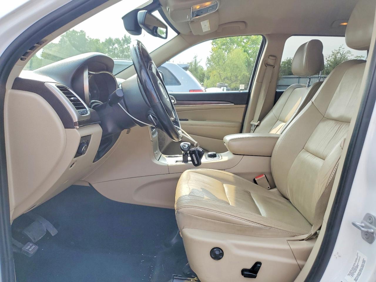 2014 Jeep Grand Cherokee Limited Белый vin: 1C4RJFBG9EC111766