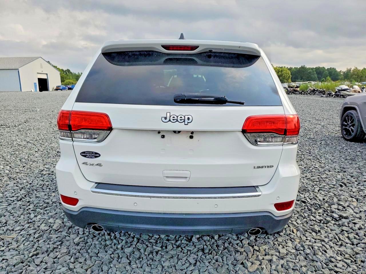 2014 Jeep Grand Cherokee Limited Белый vin: 1C4RJFBG9EC111766