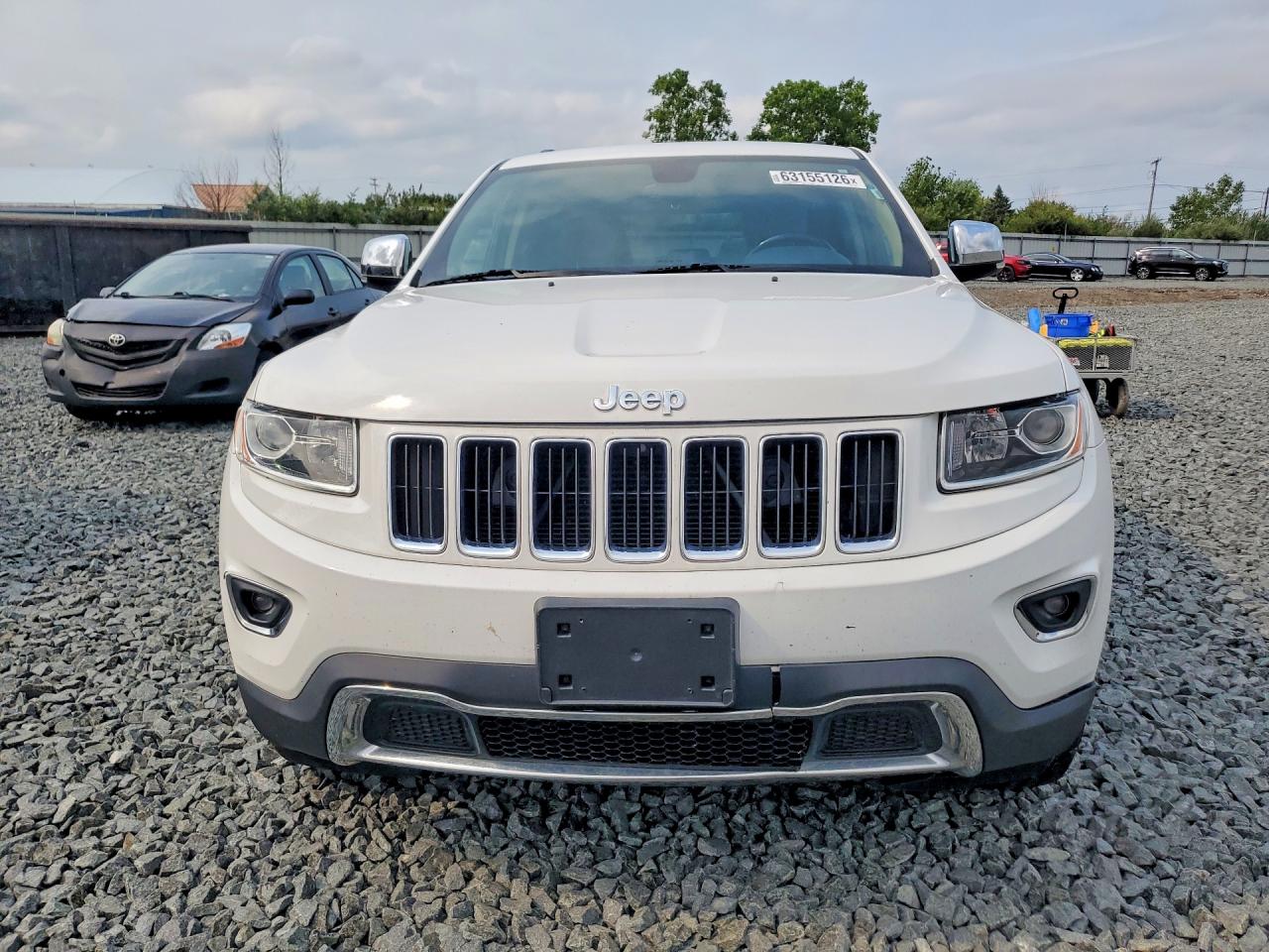 2014 Jeep Grand Cherokee Limited Белый vin: 1C4RJFBG9EC111766