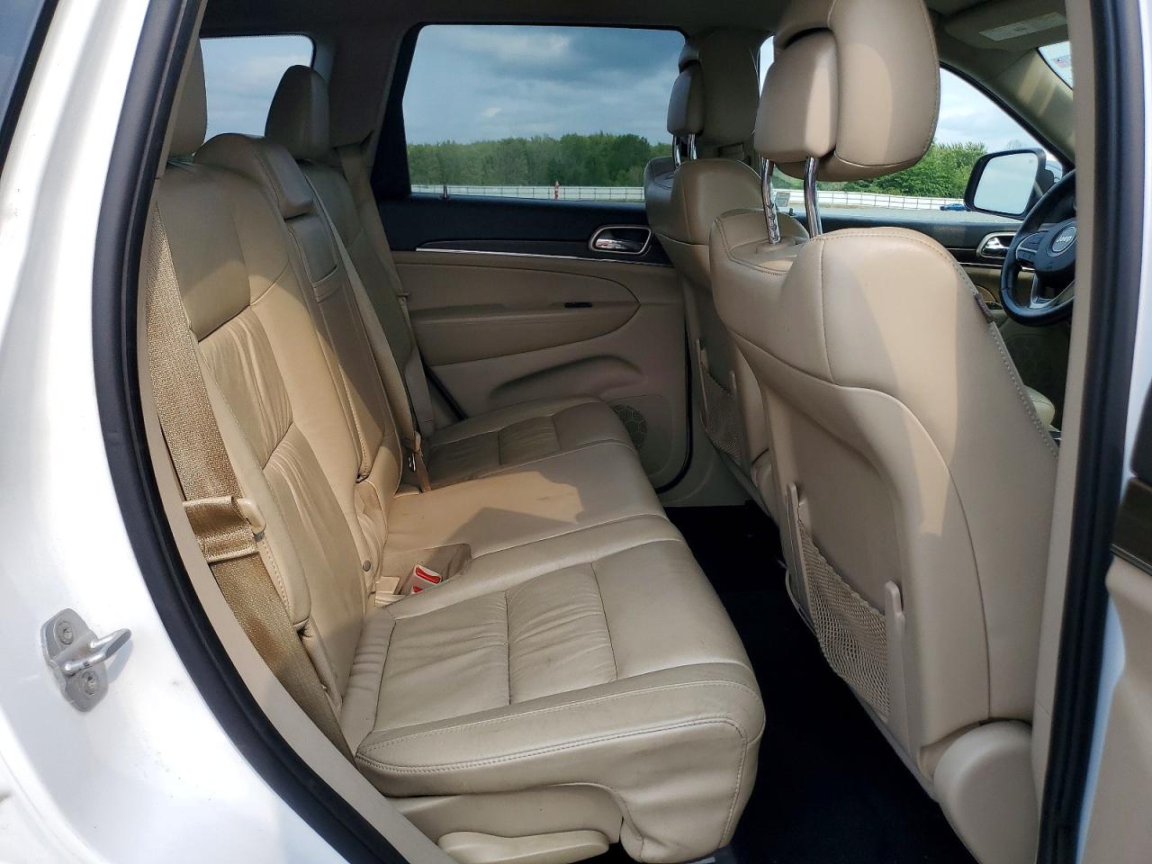 2014 Jeep Grand Cherokee Limited Белый vin: 1C4RJFBG9EC111766