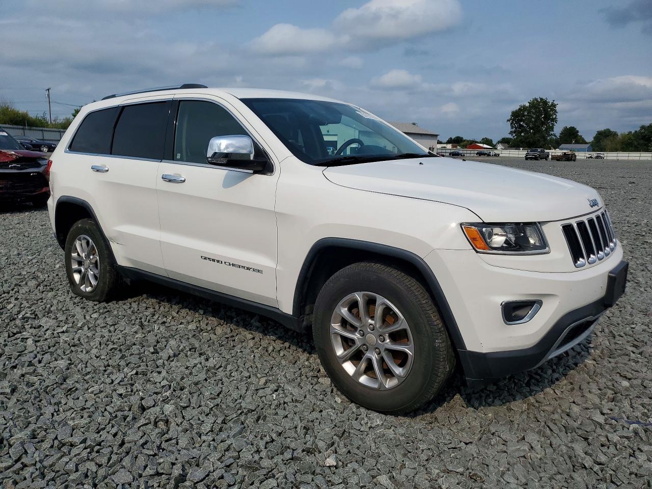 2014 Jeep Grand Cherokee Limited Белый vin: 1C4RJFBG9EC111766