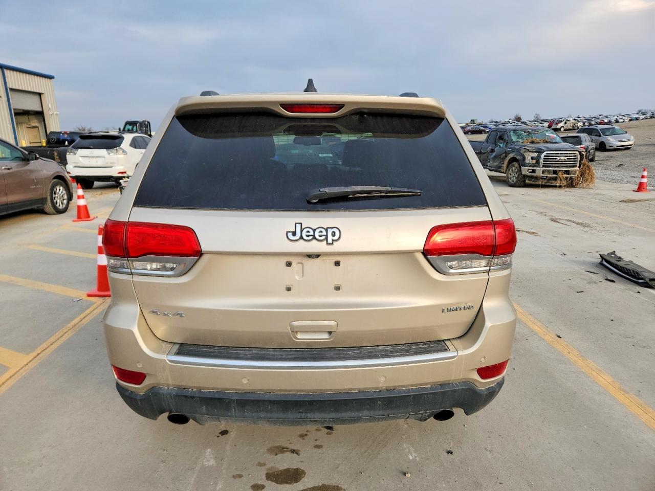 2014 Jeep Grand Cherokee Limited Tan vin: 1C4RJFBG9EC173135