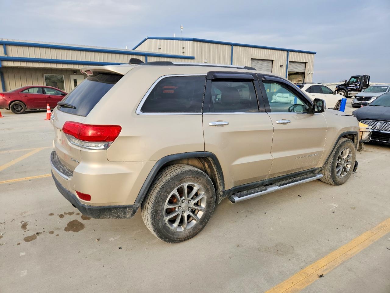 2014 Jeep Grand Cherokee Limited Tan vin: 1C4RJFBG9EC173135