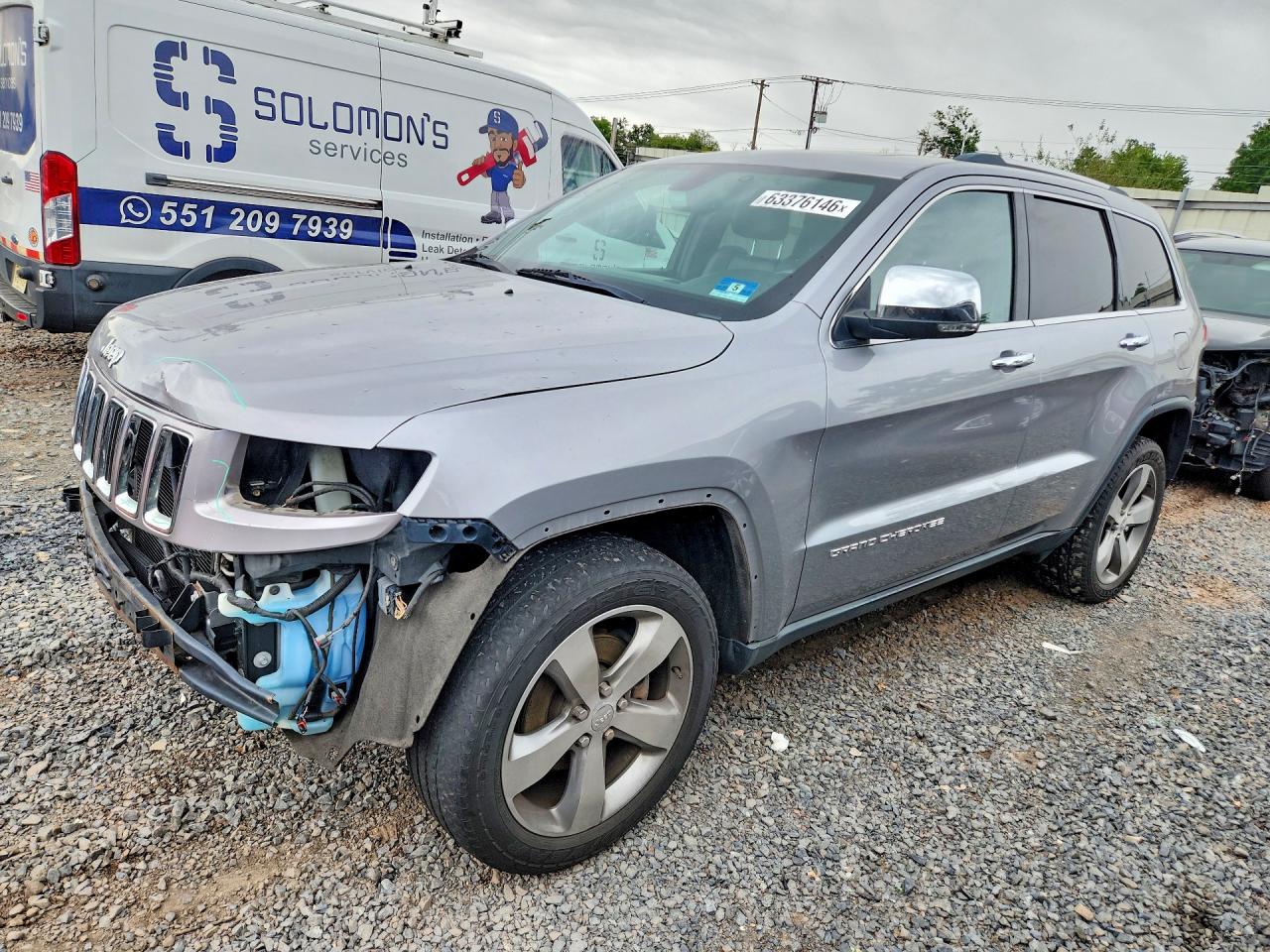 2014 Jeep Grand Cherokee Limited Gray vin: 1C4RJFBG9EC183972
