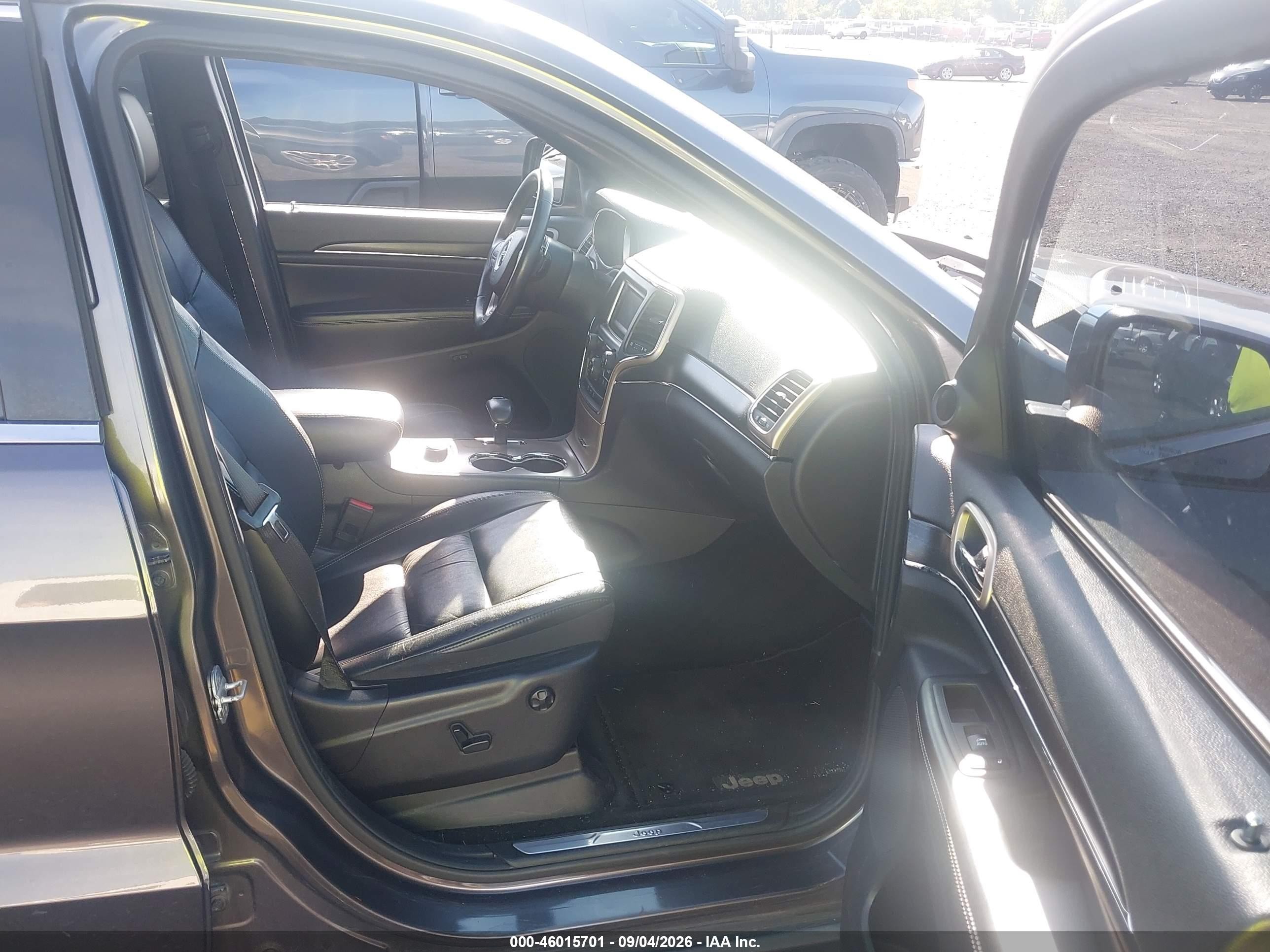 2014 Jeep Grand Cherokee Limited Gray vin: 1C4RJFBG9EC188833