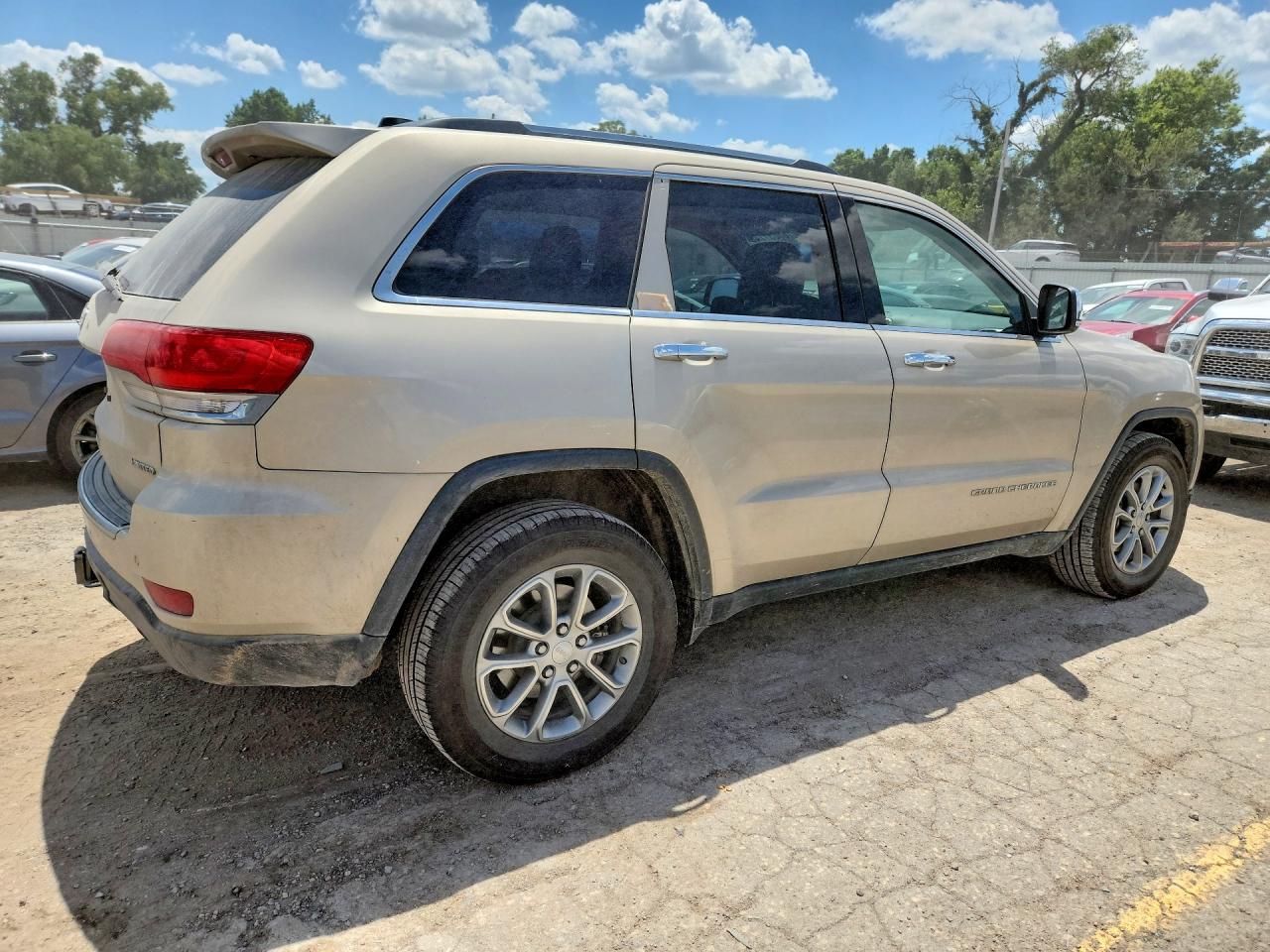 2014 Jeep Grand Cherokee Limited Золотой vin: 1C4RJFBG9EC210264