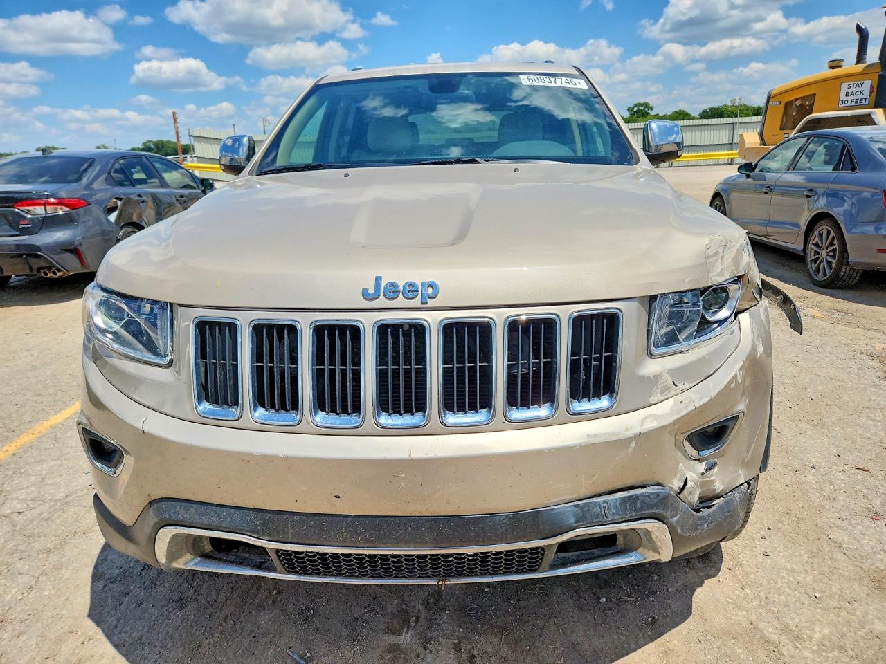 2014 Jeep Grand Cherokee Limited Золотой vin: 1C4RJFBG9EC210264