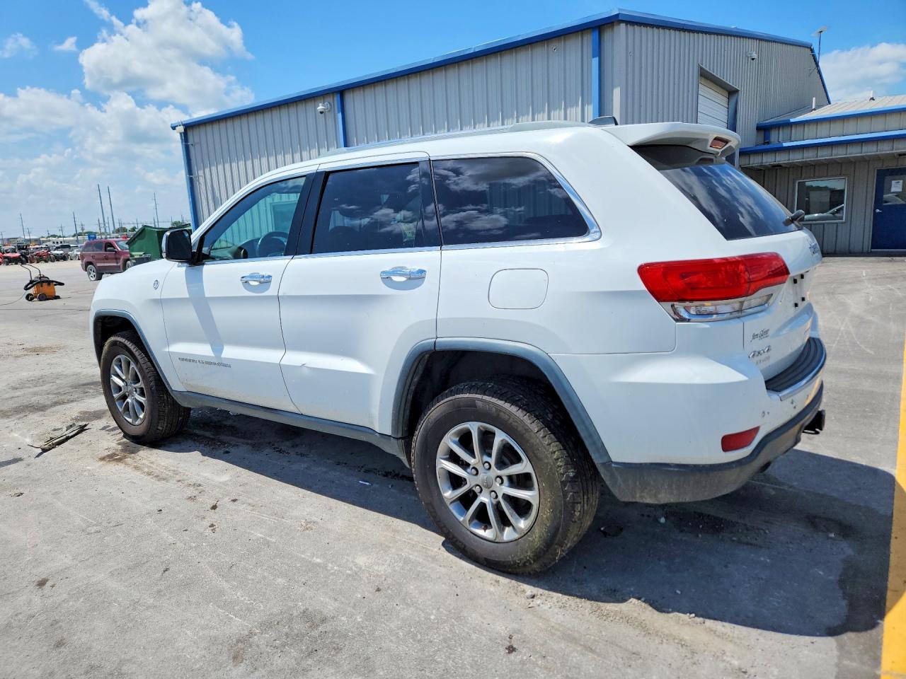 2014 Jeep Grand Cherokee Limited White vin: 1C4RJFBG9EC211169