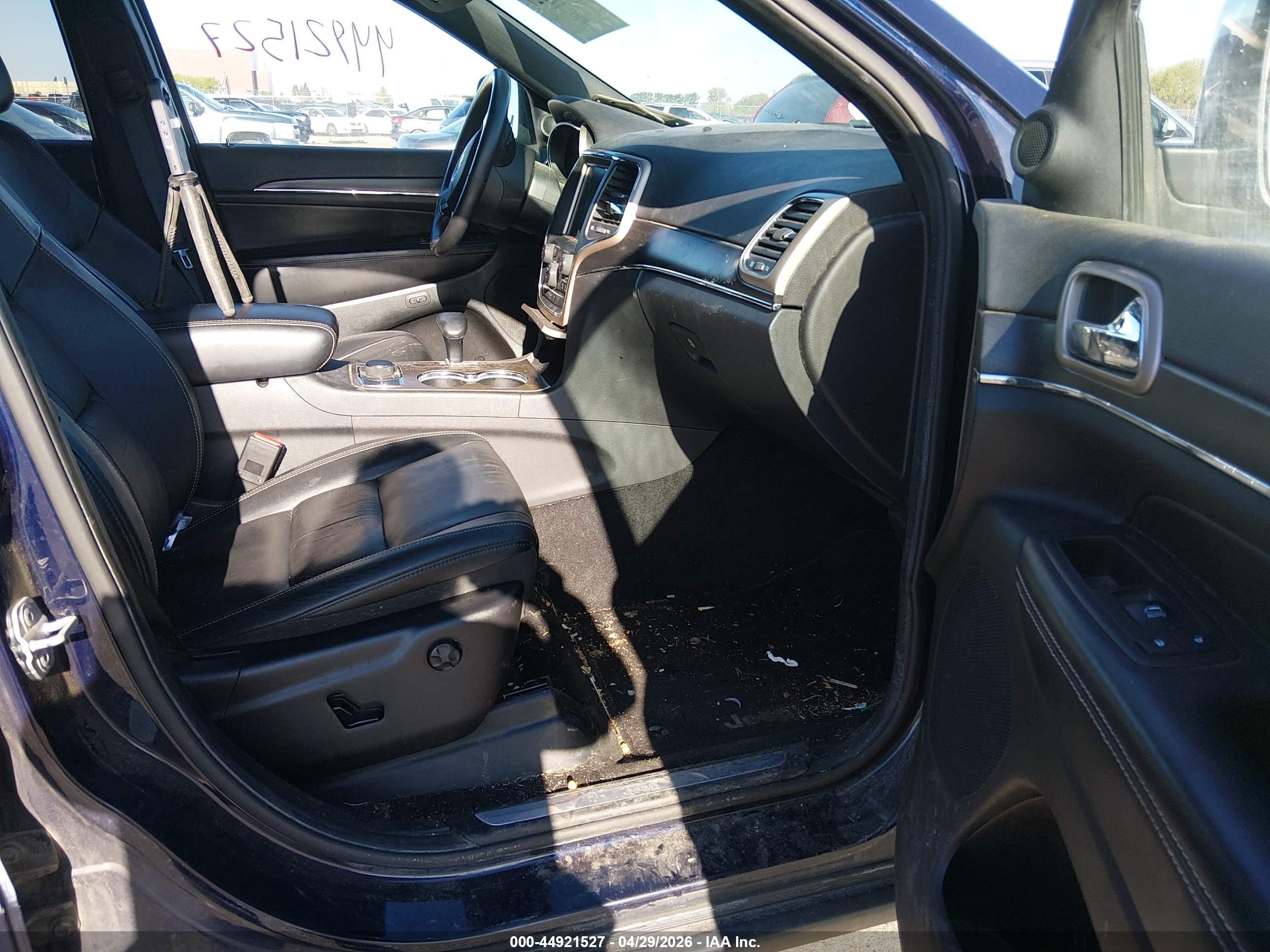 2014 Jeep Grand Cherokee Limited Navy vin: 1C4RJFBG9EC233897