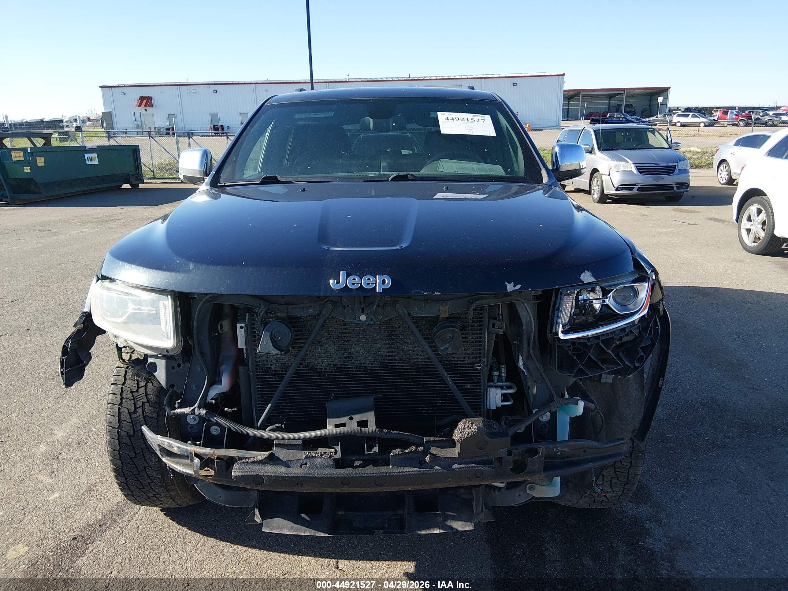 2014 Jeep Grand Cherokee Limited Navy vin: 1C4RJFBG9EC233897