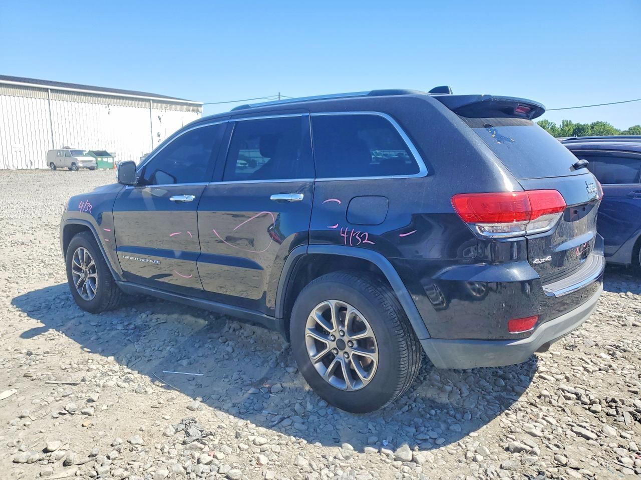 2014 Jeep Grand Cherokee Limited Черный vin: 1C4RJFBG9EC251882