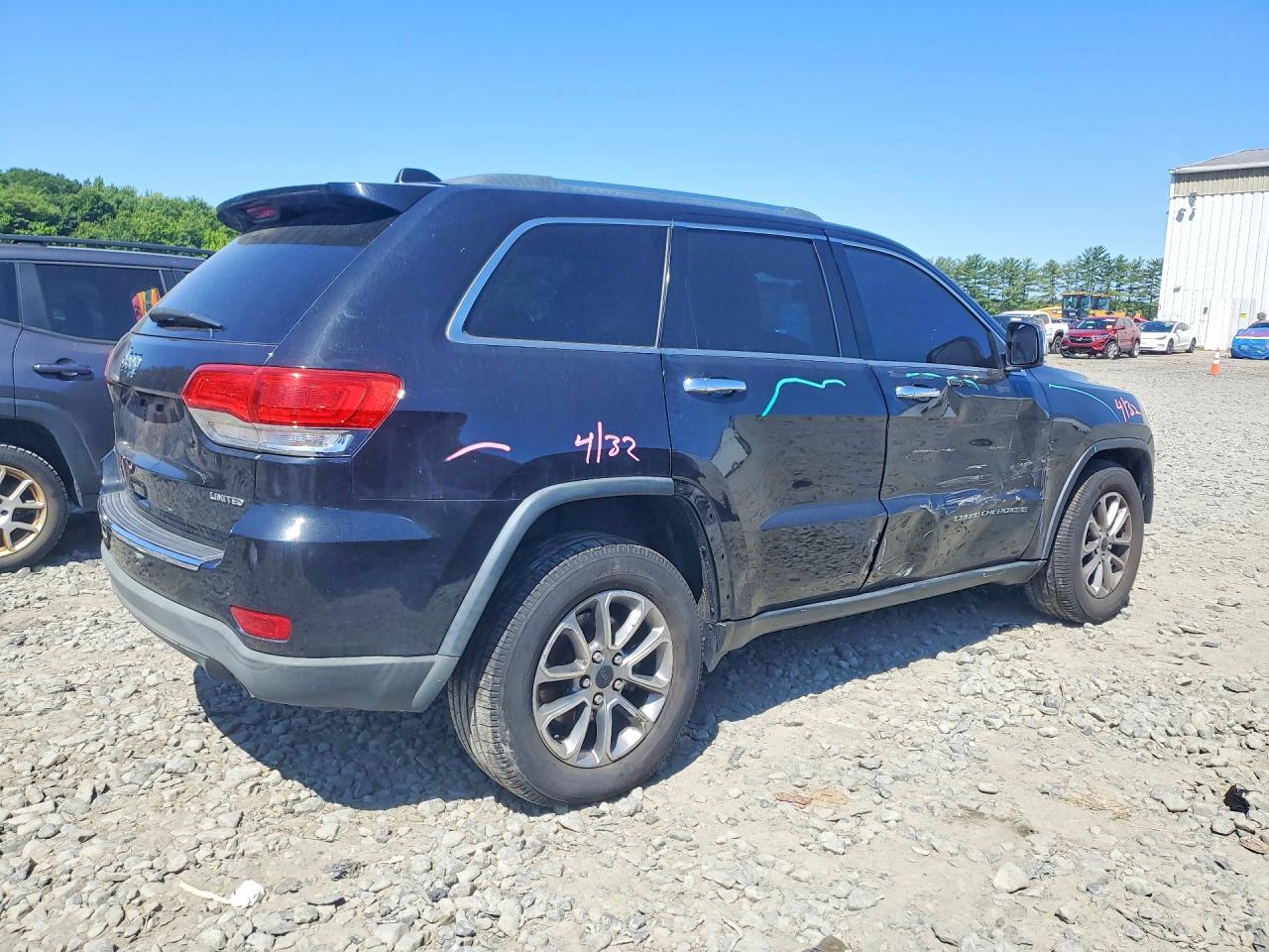 2014 Jeep Grand Cherokee Limited Черный vin: 1C4RJFBG9EC251882