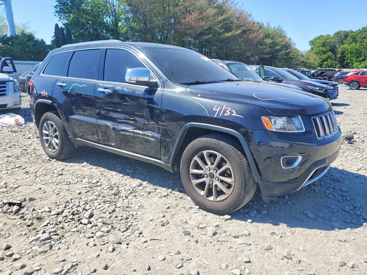 2014 Jeep Grand Cherokee Limited Черный vin: 1C4RJFBG9EC251882