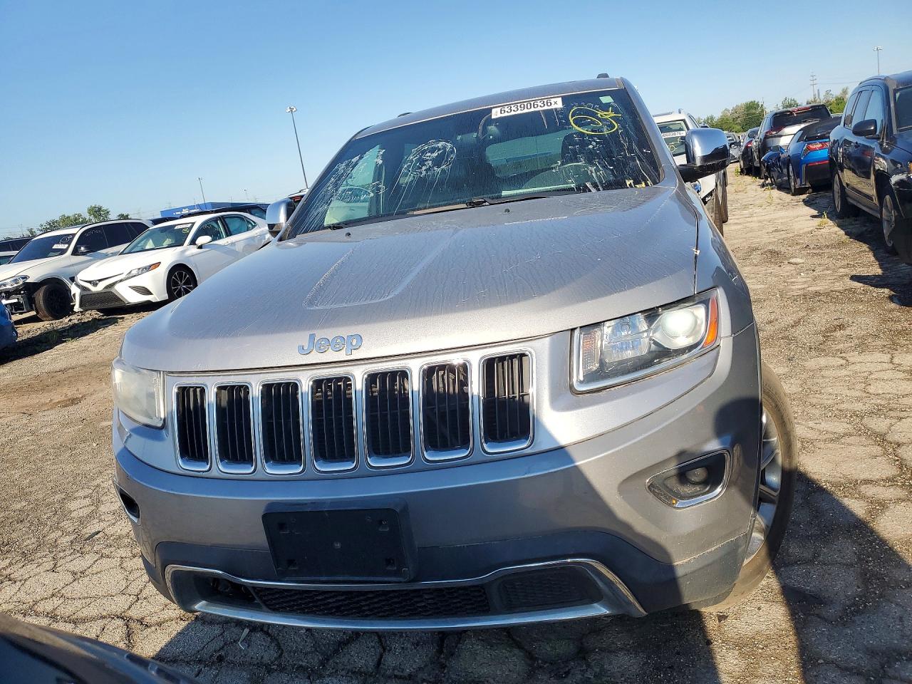 2014 Jeep Grand Cherokee Limited Серый vin: 1C4RJFBG9EC255012