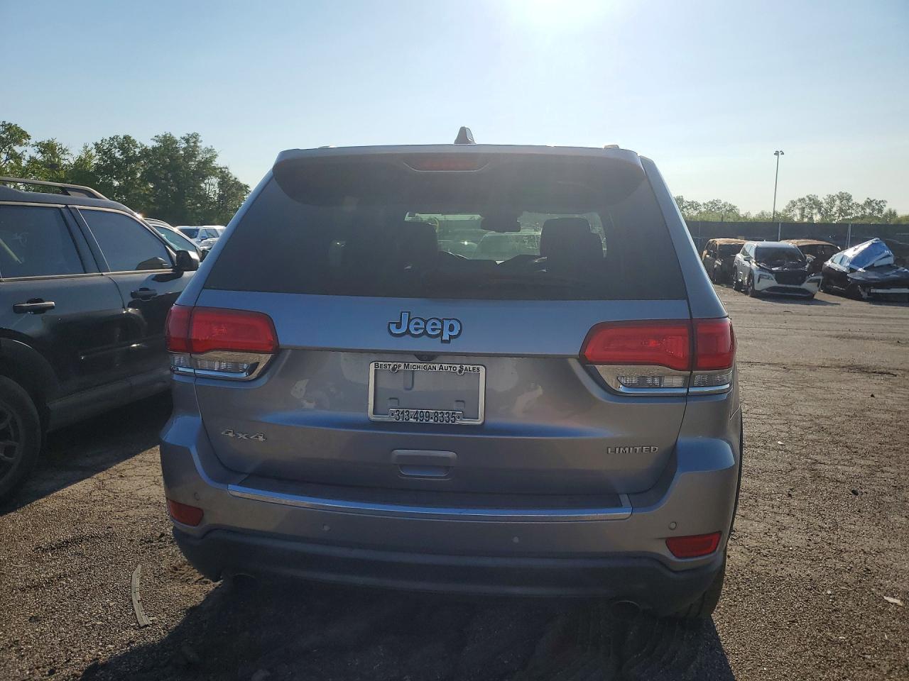 2014 Jeep Grand Cherokee Limited Серый vin: 1C4RJFBG9EC255012