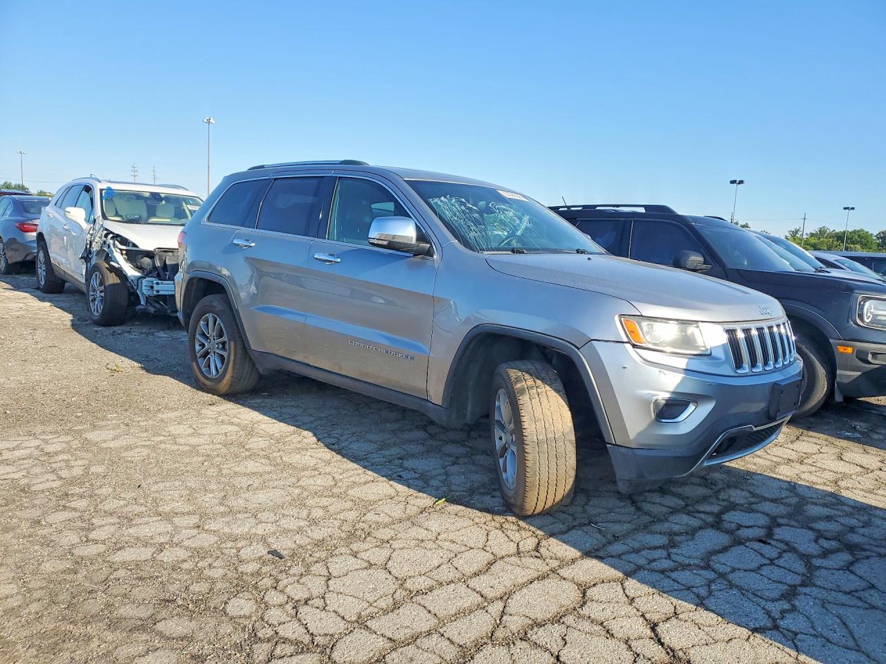 2014 Jeep Grand Cherokee Limited Серый vin: 1C4RJFBG9EC255012