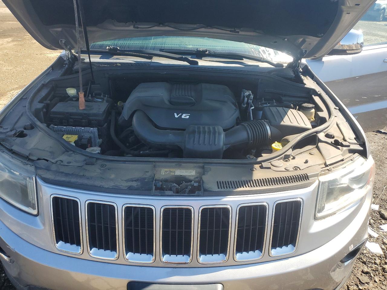 2014 Jeep Grand Cherokee Limited Серый vin: 1C4RJFBG9EC255012
