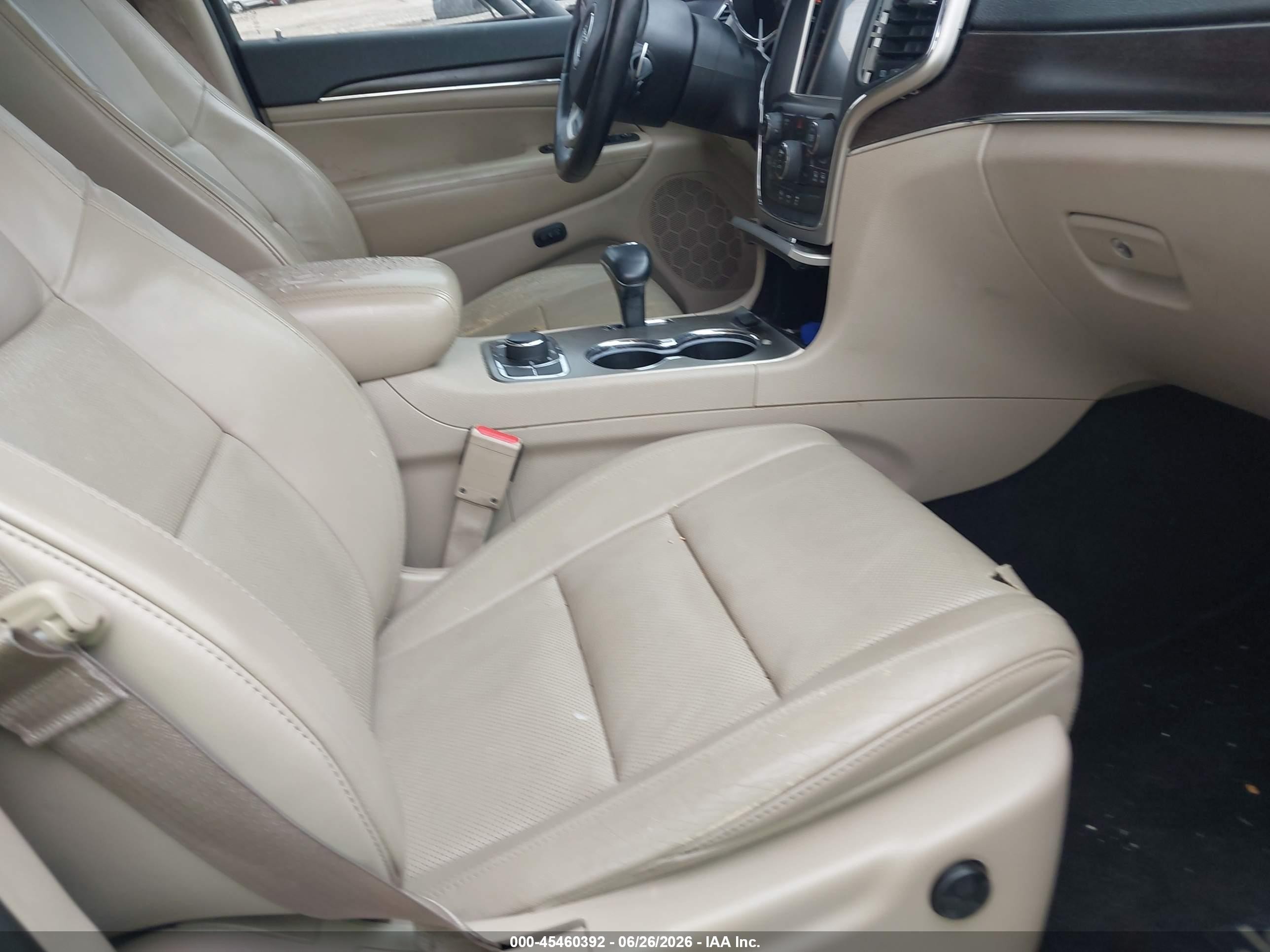 2014 Jeep Grand Cherokee Limited White vin: 1C4RJFBG9EC266513