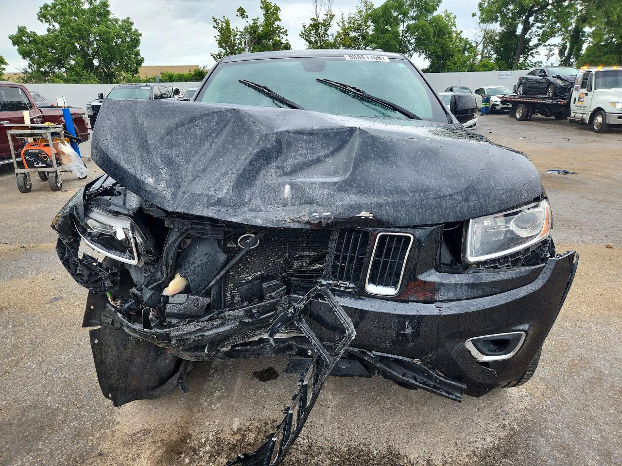 2014 Jeep Grand Cherokee Limited Black vin: 1C4RJFBG9EC293419