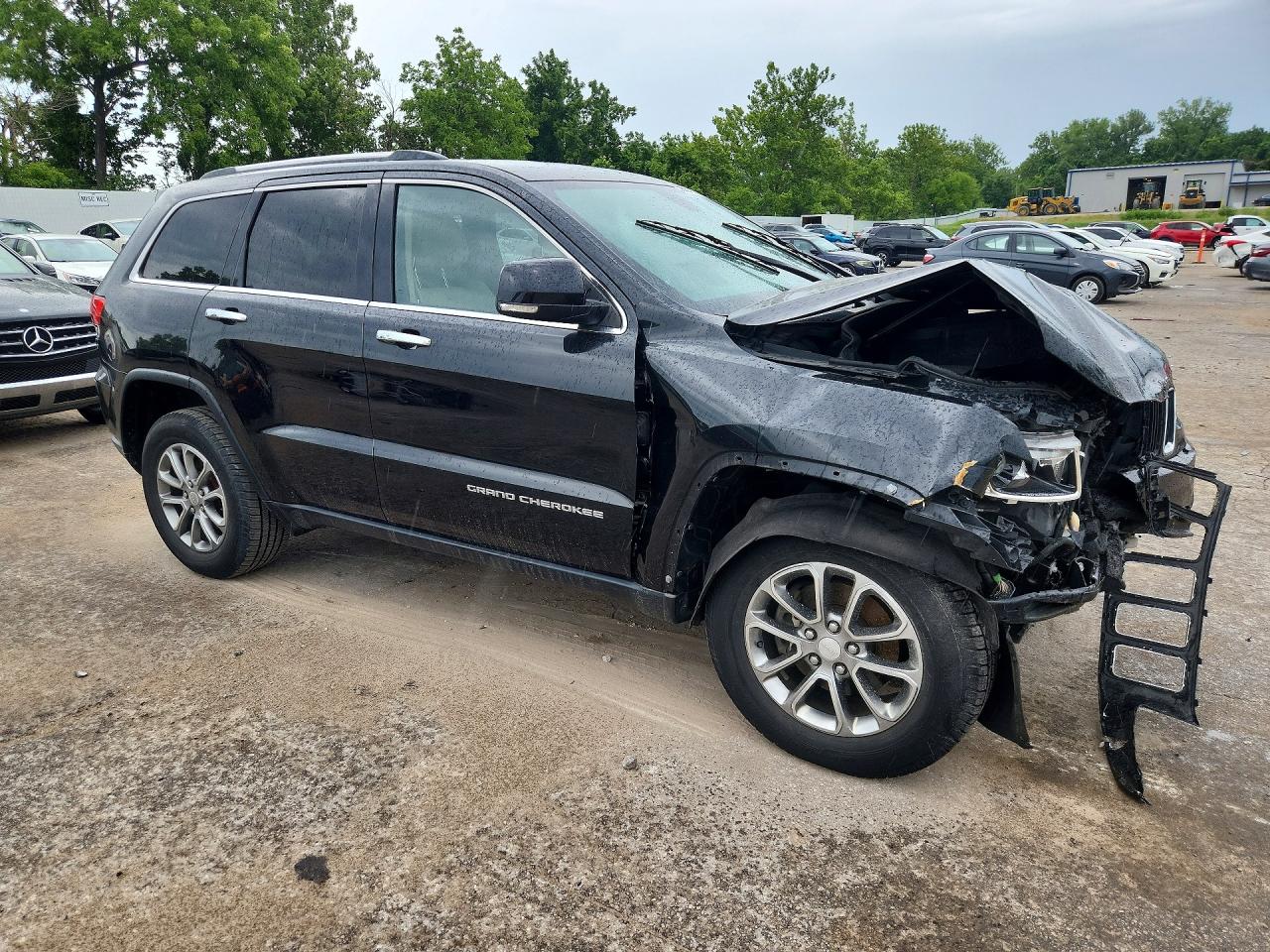 2014 Jeep Grand Cherokee Limited Black vin: 1C4RJFBG9EC293419