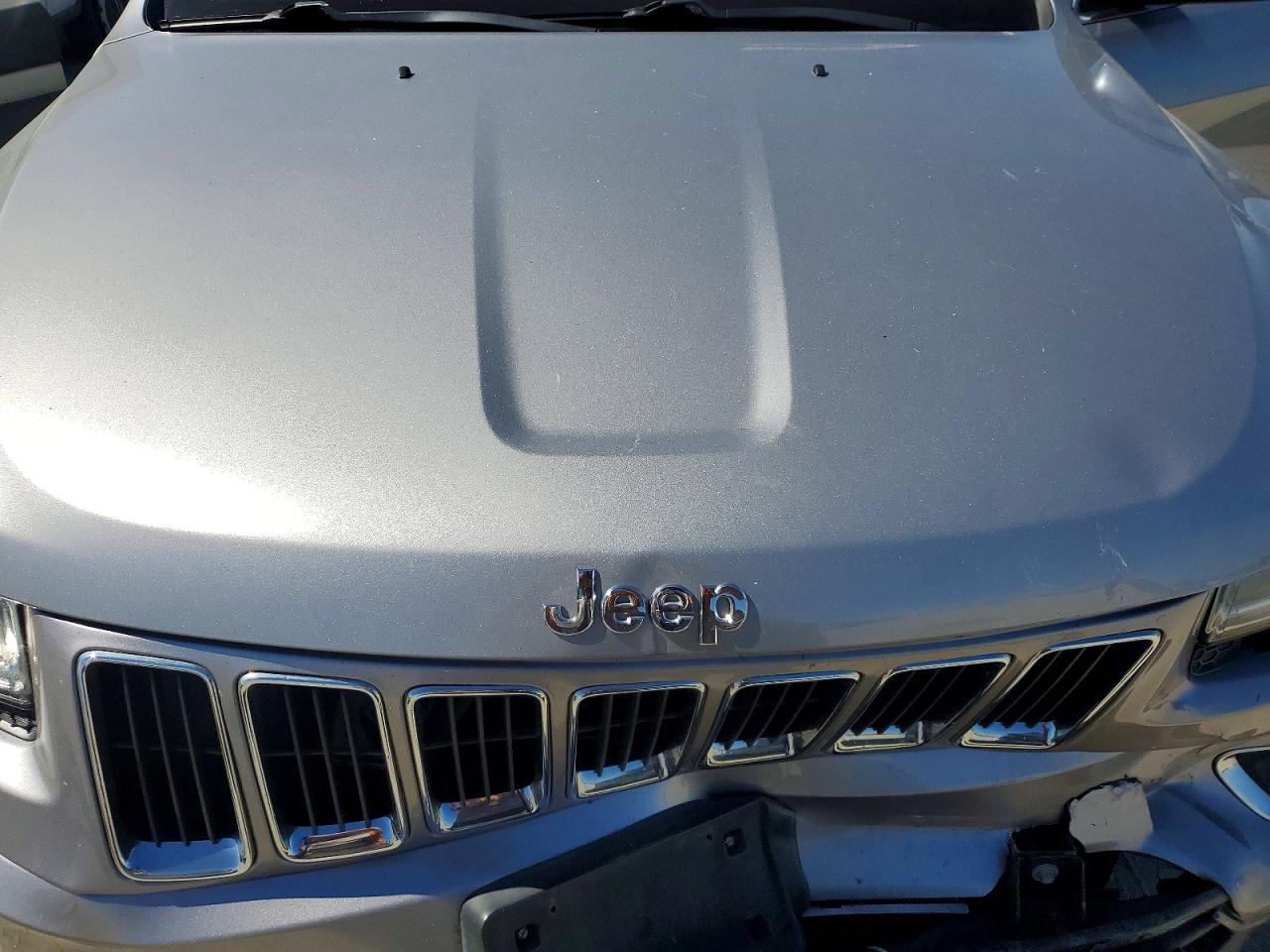 2014 Jeep Grand Cherokee Limited Silver vin: 1C4RJFBG9EC302779