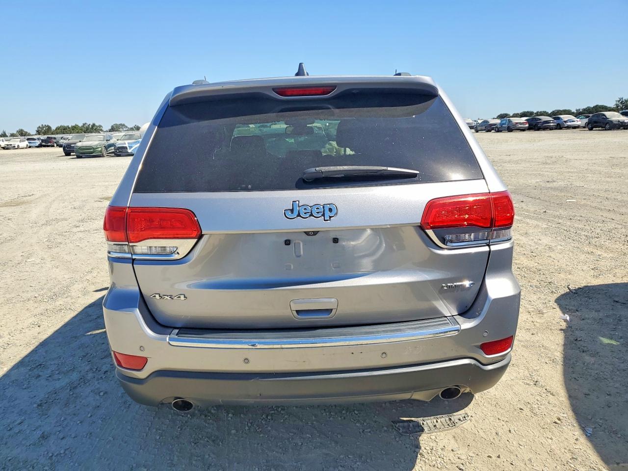 2014 Jeep Grand Cherokee Limited Silver vin: 1C4RJFBG9EC302779