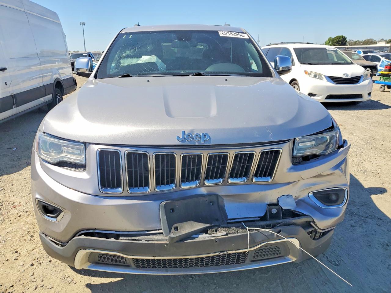 2014 Jeep Grand Cherokee Limited Silver vin: 1C4RJFBG9EC302779
