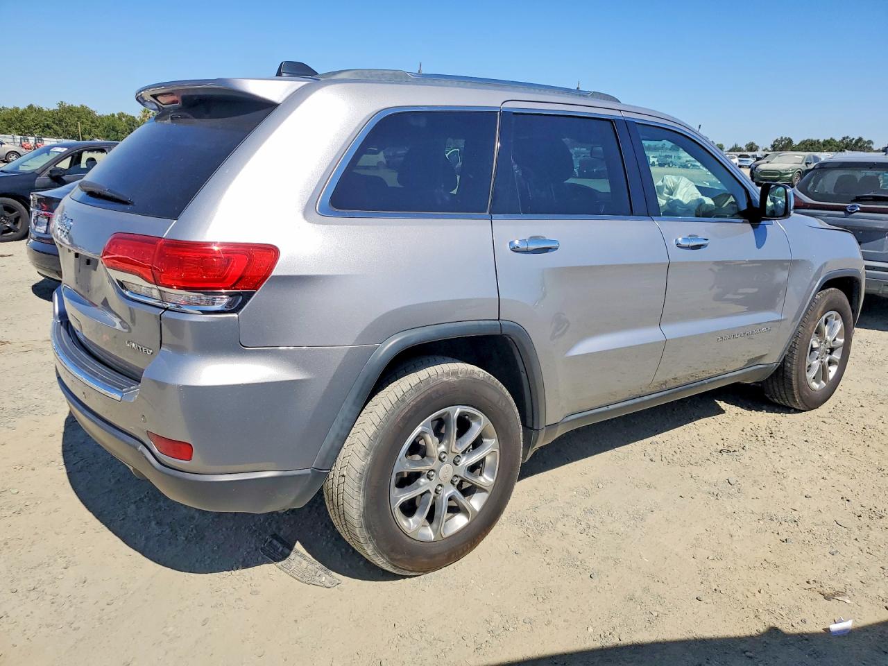 2014 Jeep Grand Cherokee Limited Silver vin: 1C4RJFBG9EC302779