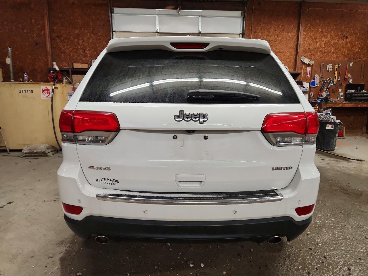 2014 Jeep Grand Cherokee Limited White vin: 1C4RJFBG9EC303043