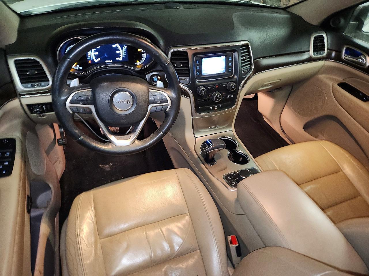 2014 Jeep Grand Cherokee Limited White vin: 1C4RJFBG9EC303043