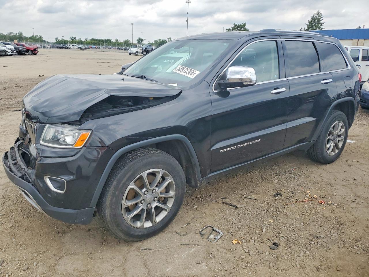 2014 Jeep Grand Cherokee Limited Black vin: 1C4RJFBG9EC314818