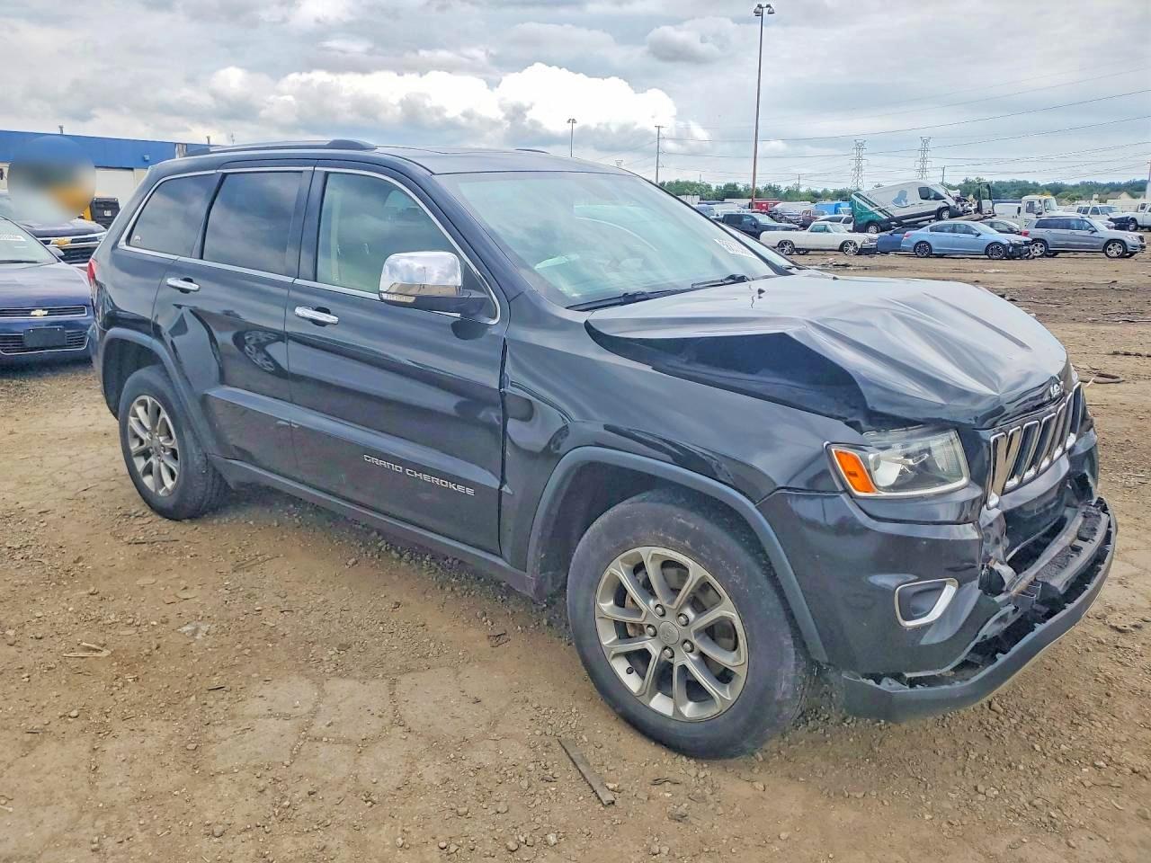 2014 Jeep Grand Cherokee Limited Black vin: 1C4RJFBG9EC314818