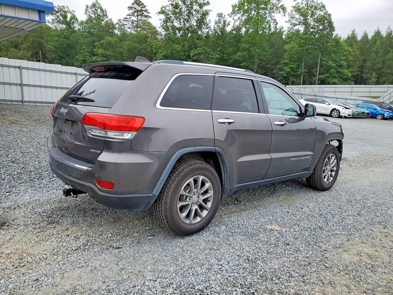 2014 Jeep Grand Cherokee Limited Угольный vin: 1C4RJFBG9EC324670