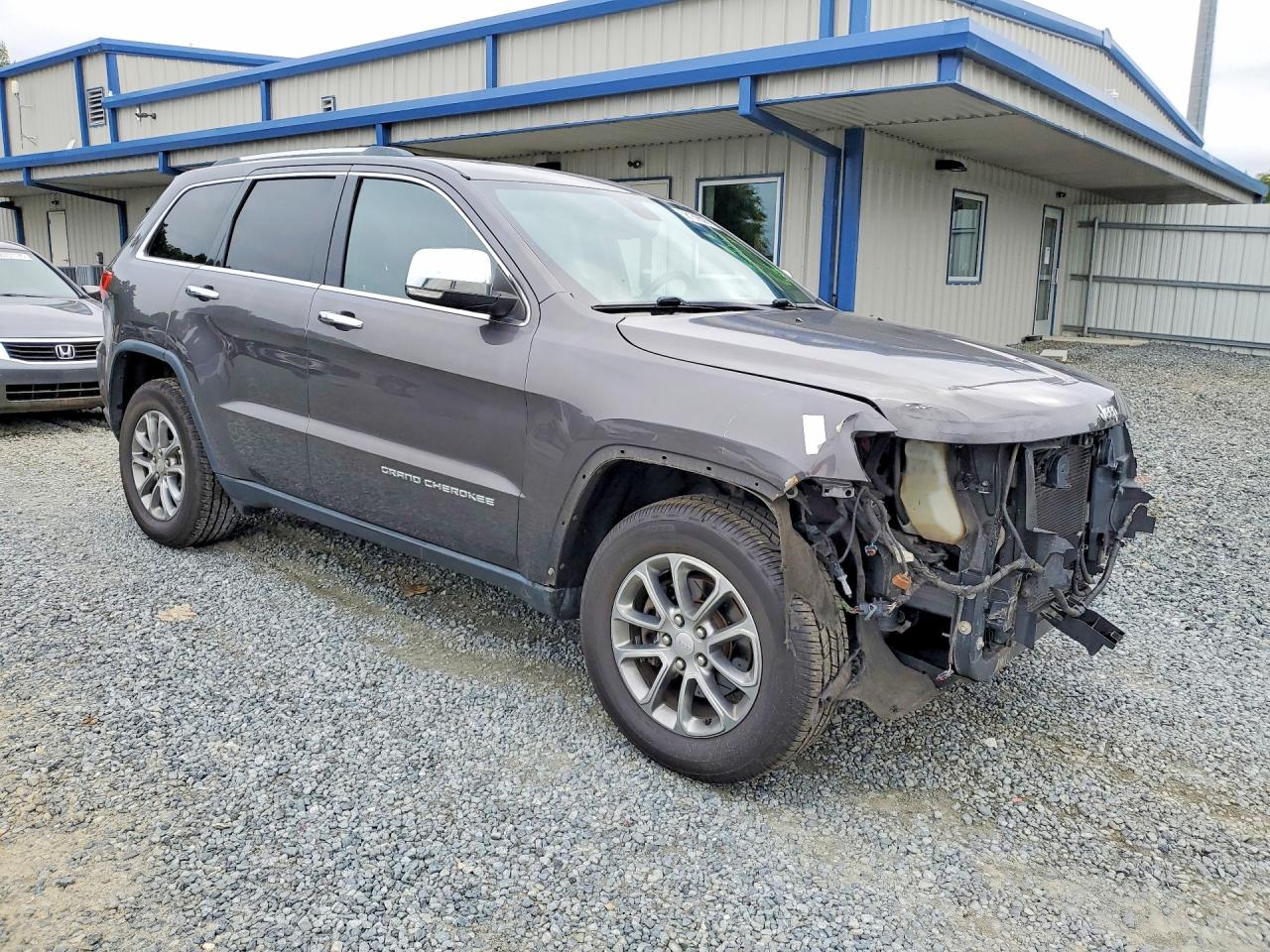 2014 Jeep Grand Cherokee Limited Угольный vin: 1C4RJFBG9EC324670