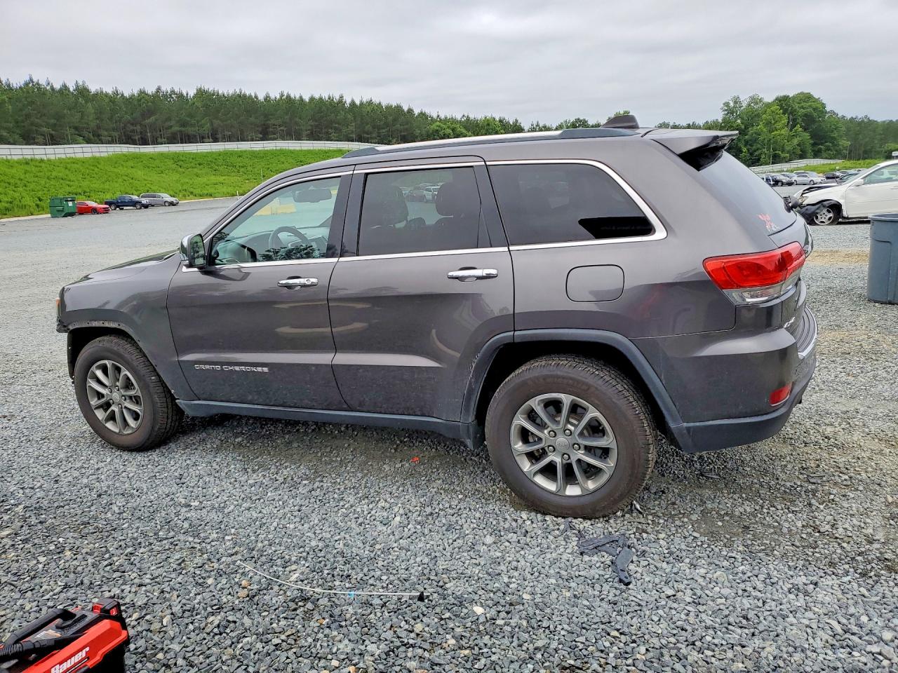 2014 Jeep Grand Cherokee Limited Угольный vin: 1C4RJFBG9EC324670