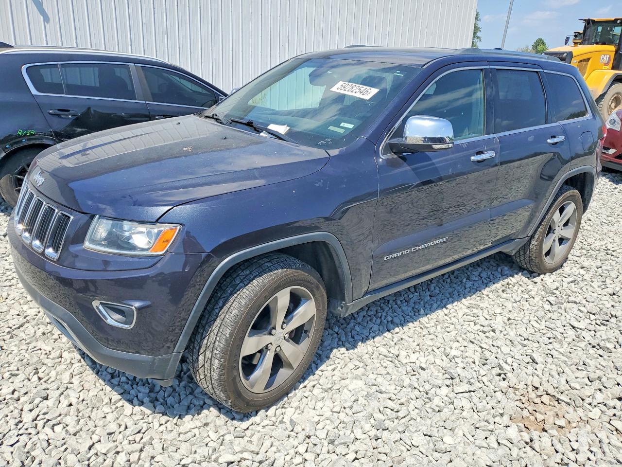 2014 Jeep Grand Cherokee Gray vin: 1C4RJFBG9EC347690