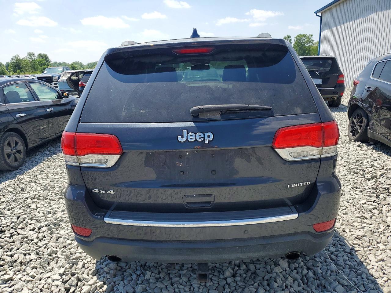 2014 Jeep Grand Cherokee Gray vin: 1C4RJFBG9EC347690