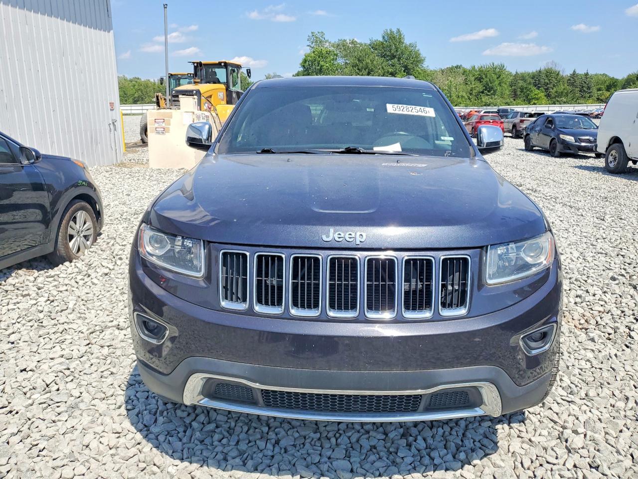 2014 Jeep Grand Cherokee Gray vin: 1C4RJFBG9EC347690