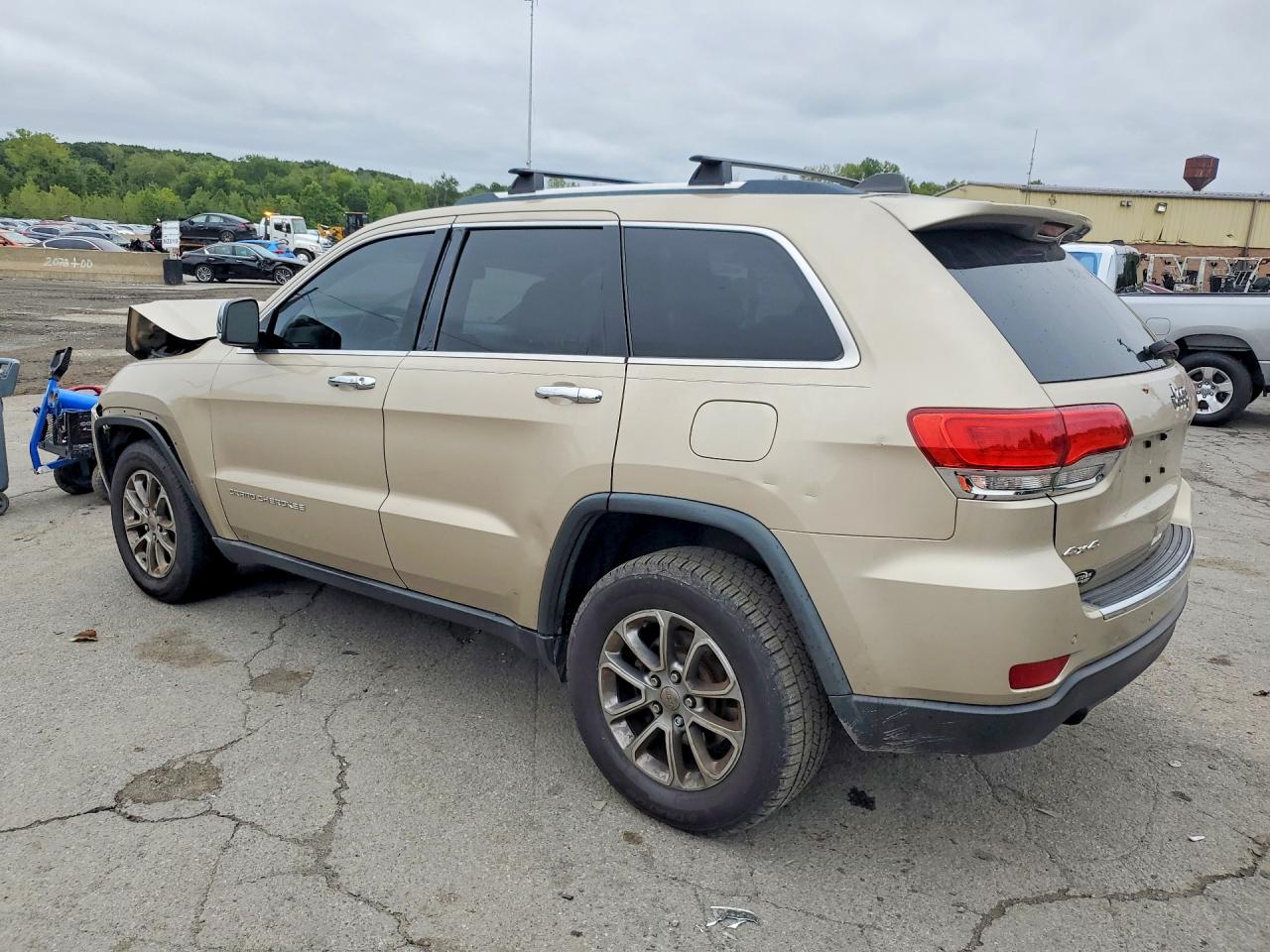 2014 Jeep Grand Cherokee Limited Beige vin: 1C4RJFBG9EC352131