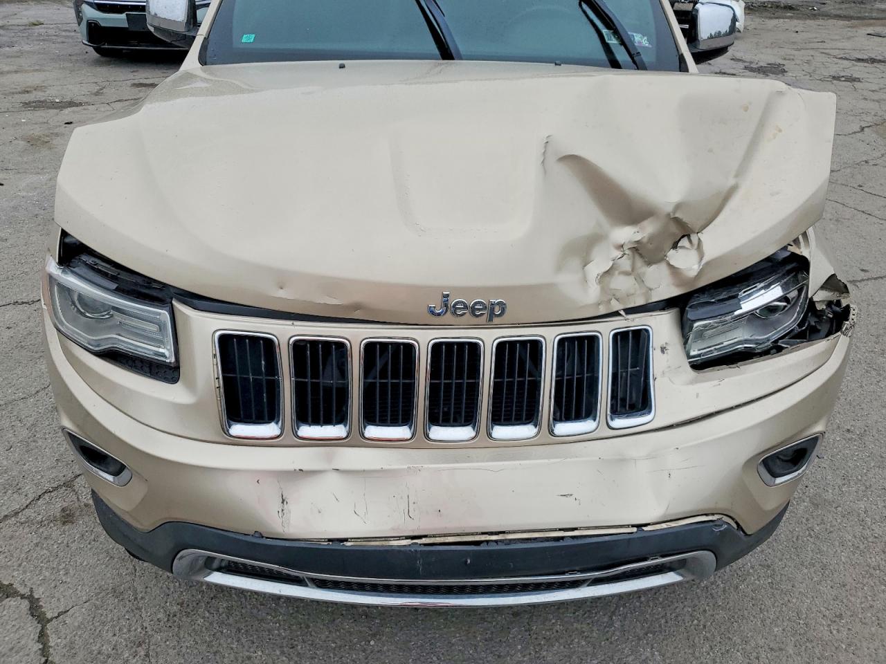 2014 Jeep Grand Cherokee Limited Beige vin: 1C4RJFBG9EC352131