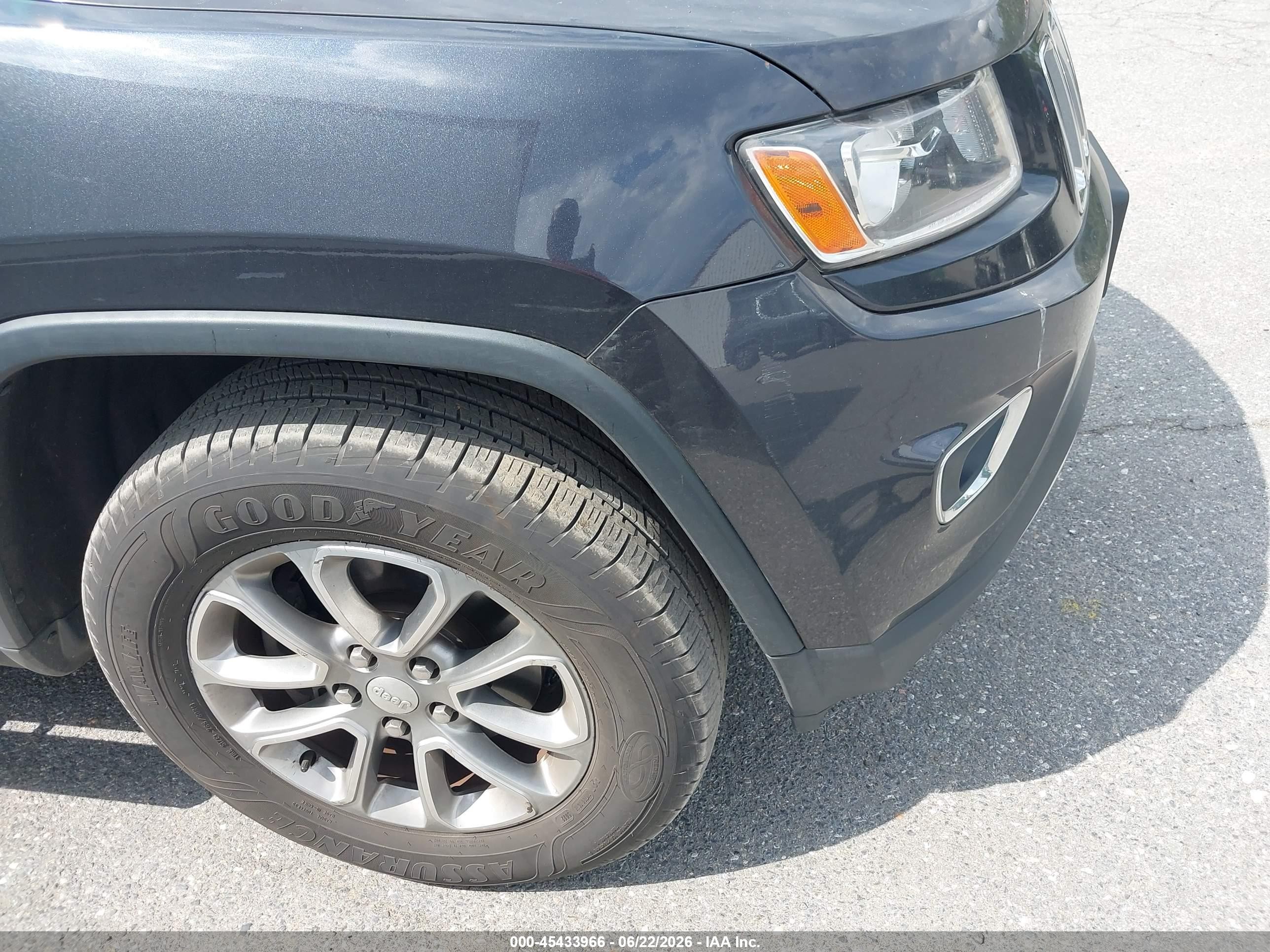 2014 Jeep Grand Cherokee Limited Black vin: 1C4RJFBG9EC381788