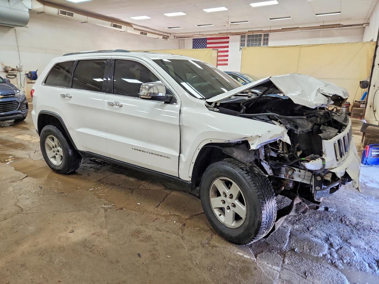 2014 Jeep Grand Cherokee Limited White vin: 1C4RJFBG9EC392953
