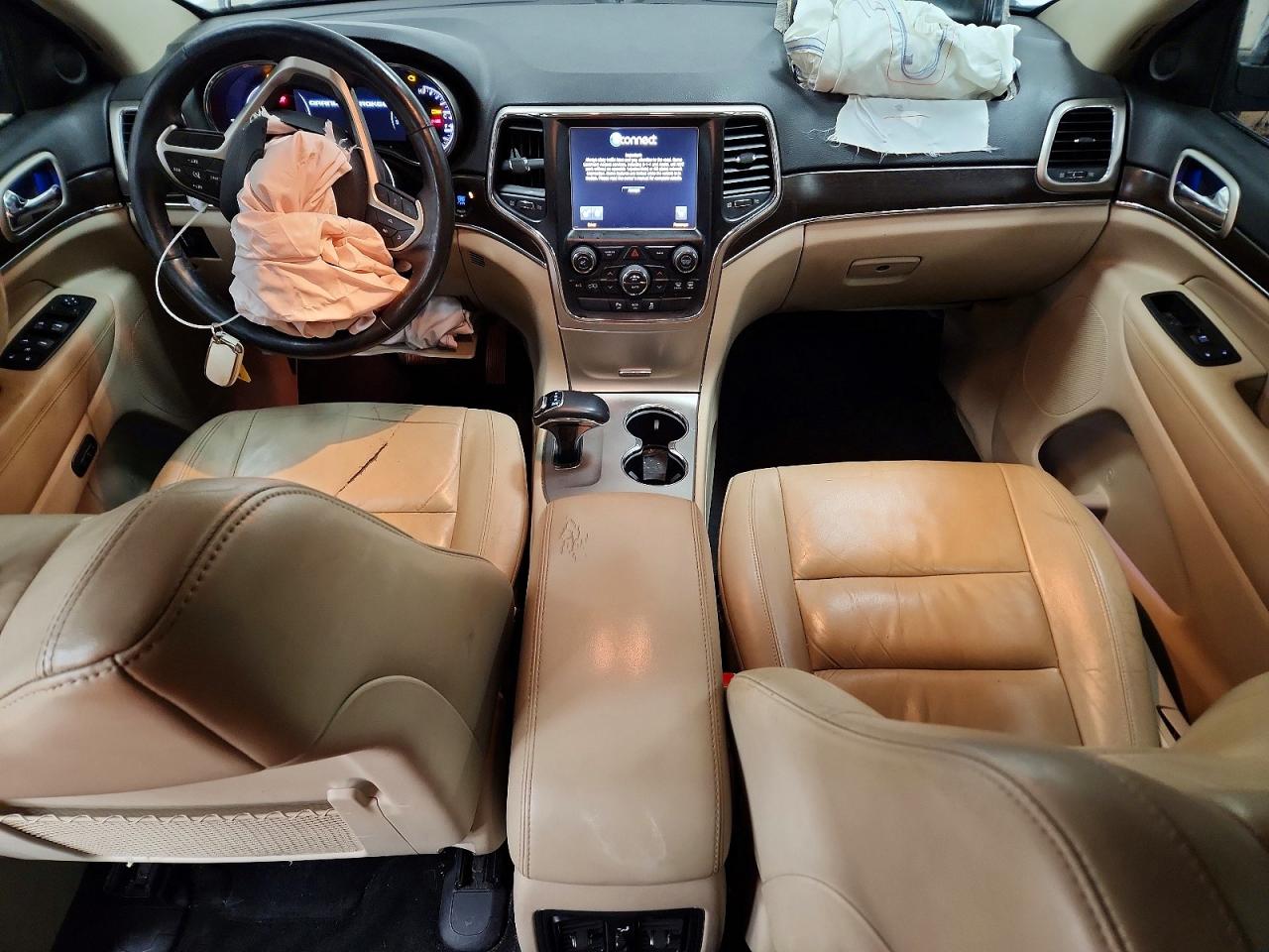 2014 Jeep Grand Cherokee Limited White vin: 1C4RJFBG9EC392953