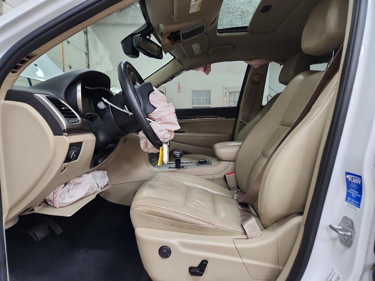 2014 Jeep Grand Cherokee Limited White vin: 1C4RJFBG9EC392953