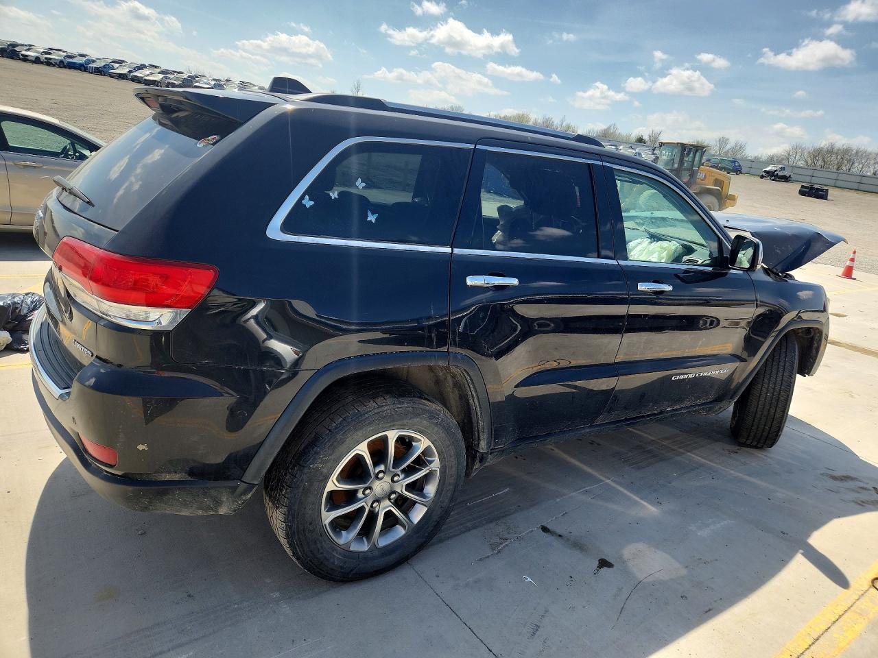 2014 Jeep Grand Cherokee Limited Black vin: 1C4RJFBG9EC400453
