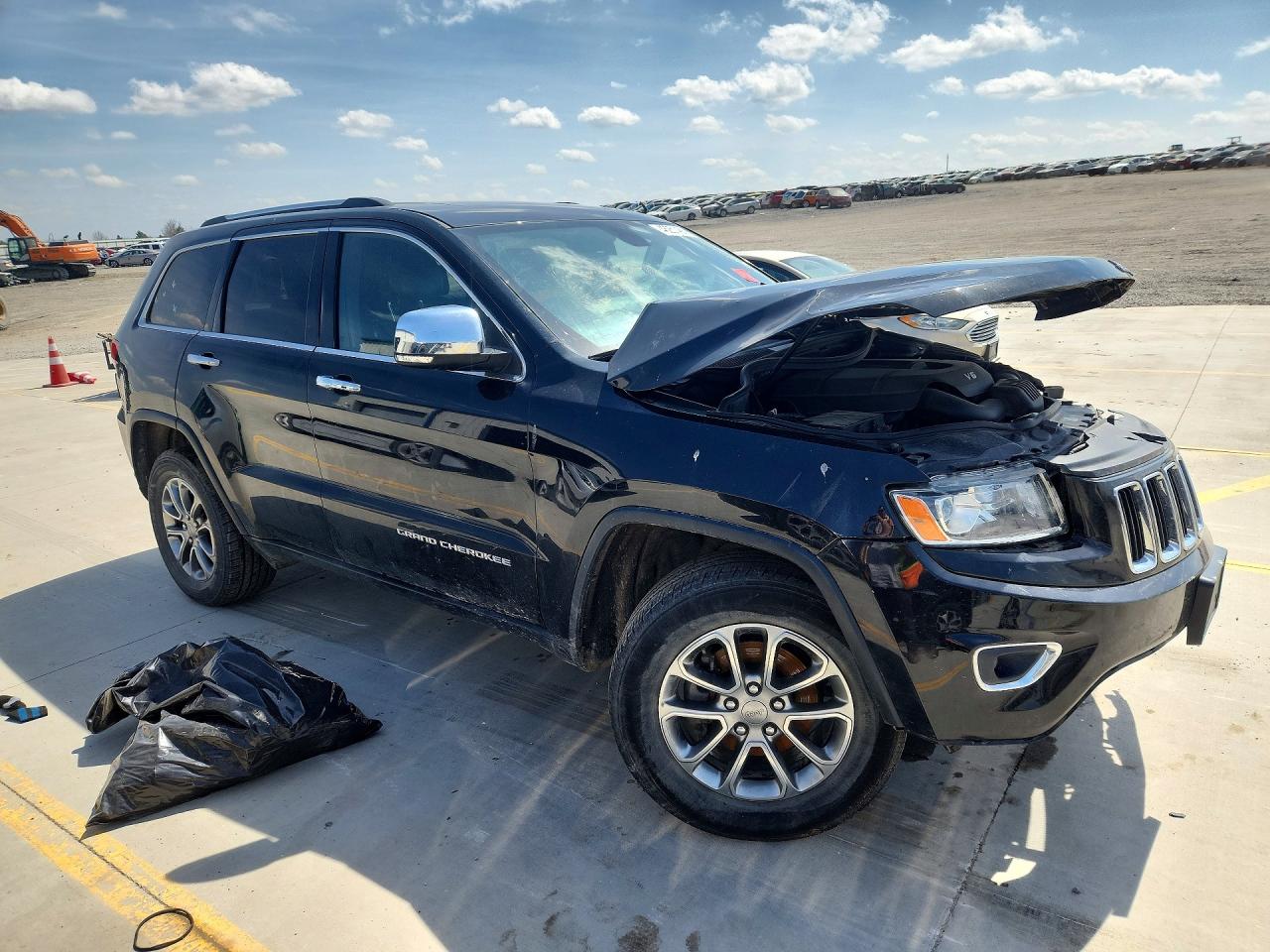 2014 Jeep Grand Cherokee Limited Black vin: 1C4RJFBG9EC400453