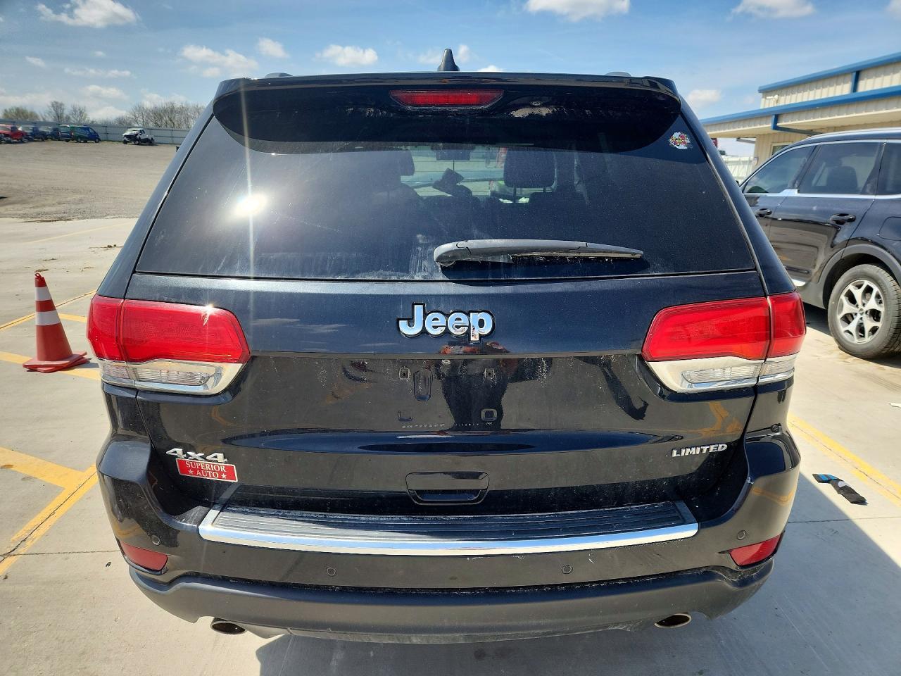 2014 Jeep Grand Cherokee Limited Black vin: 1C4RJFBG9EC400453