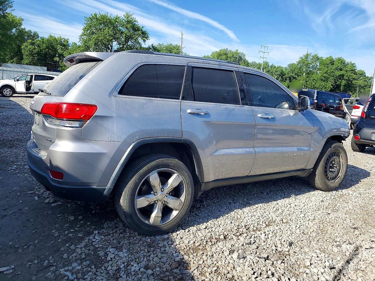 2014 Jeep Grand Cherokee Limited Gray vin: 1C4RJFBG9EC441147