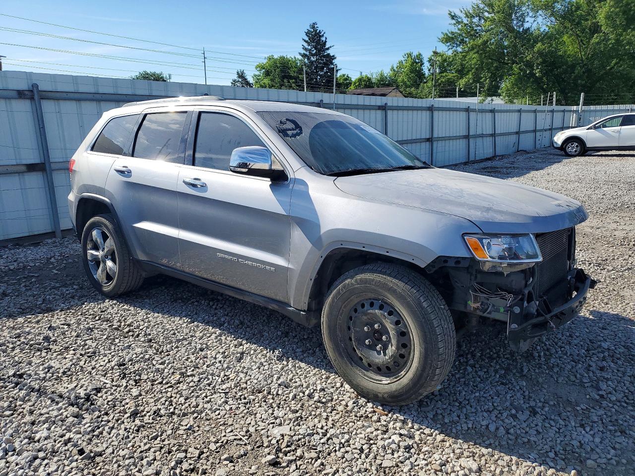 2014 Jeep Grand Cherokee Limited Gray vin: 1C4RJFBG9EC441147