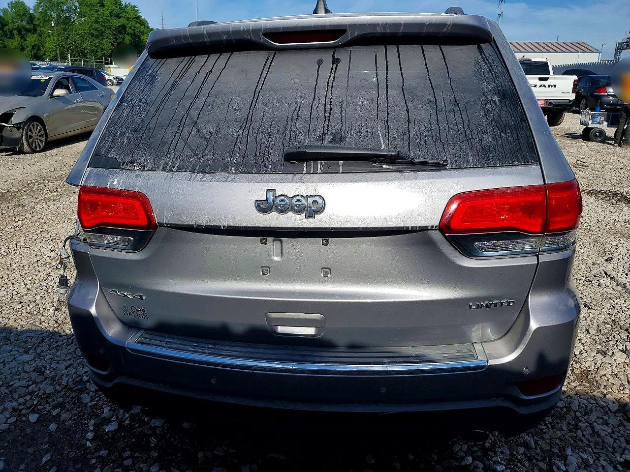2014 Jeep Grand Cherokee Limited Gray vin: 1C4RJFBG9EC441147